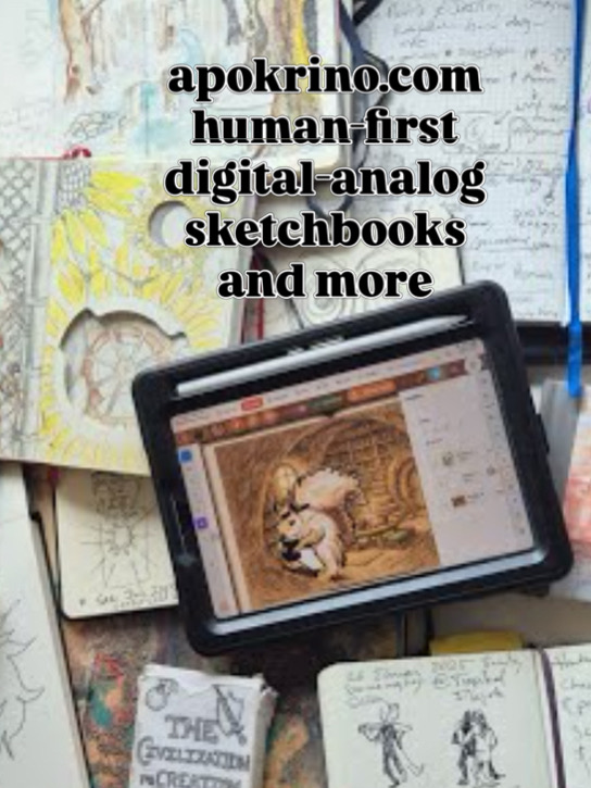 A page from one of Trevett Allen’s sketchbooks
